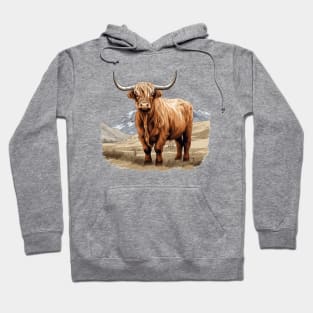 Highland Bull Hoodie